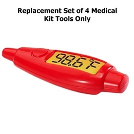 Replacement Parts for Vtech Pretend and Discover Doctor's Kit ~ Replacement Set of 4 Pretend Medical Kit Tools