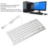 USB Wired Keyboard 78 Scissor Keys 13 Shortcut LED Indicator