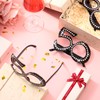 Huwena 24 Pairs 50th Birthday Glasses 50th Sunglasses Party Favors