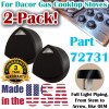 Subach Innes Corporation Two Pack of Knobs for Dacor 72731