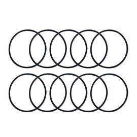 10Pcs 3.5" O.D. Replacement O-Ring for Reverse Osmosis Water Filter Housings, Black O-Ring Set
