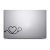 Bargain Max Decals Nurse Love Stethescope Decal Notebook Car Laptop