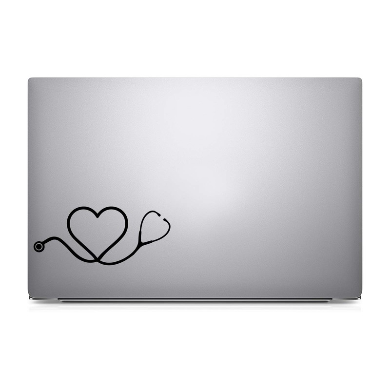 Bargain Max Decals Nurse Love Stethescope Decal Notebook Car Laptop