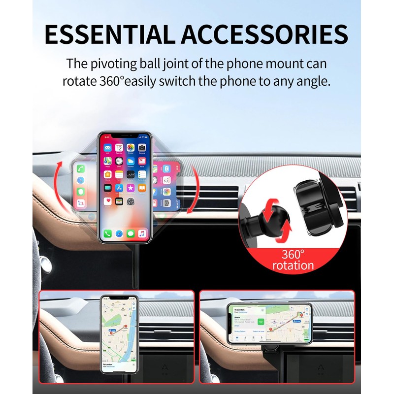 MaserWeller Car Phone Holder for 2022-2026 Land Rover Defender /