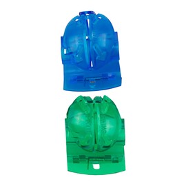 Generic 2pcs Golf Ball Markers with Alignment Tool Durable Plastic Golfs Drawing Line Tool for Precise Marking Colors Easy to Use Golfing Accessories