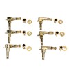 6Pcs Full Closed Guitar Tuning Key Accurate Fast Operation Stable