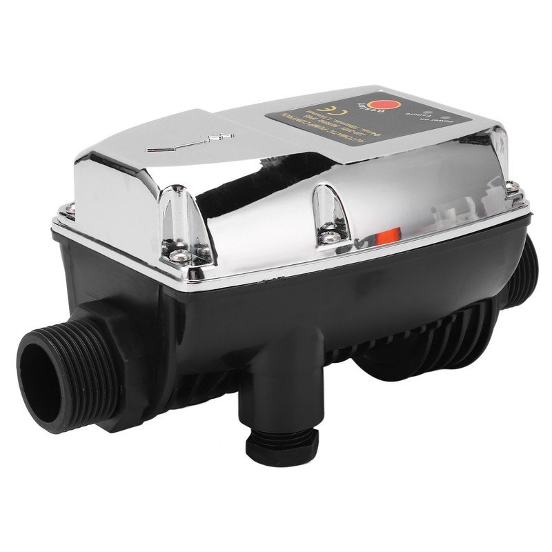 Water Pump Controller Silver Waterproof ABS Housing Intelligent Automatic 10A