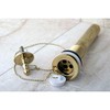 Kingston Brass CC1002 Concord 20 Gauge Pull-Out Lavatory Drain with