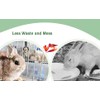 15pcs Stainless Steel Rabbit Watering Nipples Metal with Cage Rodent