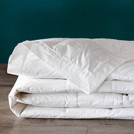 Plankroad Home Décor Sullivan Down Alternative Lightweight Summer Blanket, Poly Fill, Baffle Box Stitch (Queen Size)