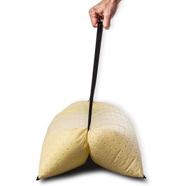 Mobile Water Protection Hose Flood Protection 120 x 50 cm Two-chamber System | Protection Against Flooding | Immediately Ready For Use | Water Barrier | Crisis Prevention