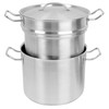 Thunder Group 16 quart 18/8 stainless steel double boiler (3