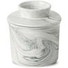 Howise Ceramic Butter Crock, 6 OZ Butter Keeper for Counter,