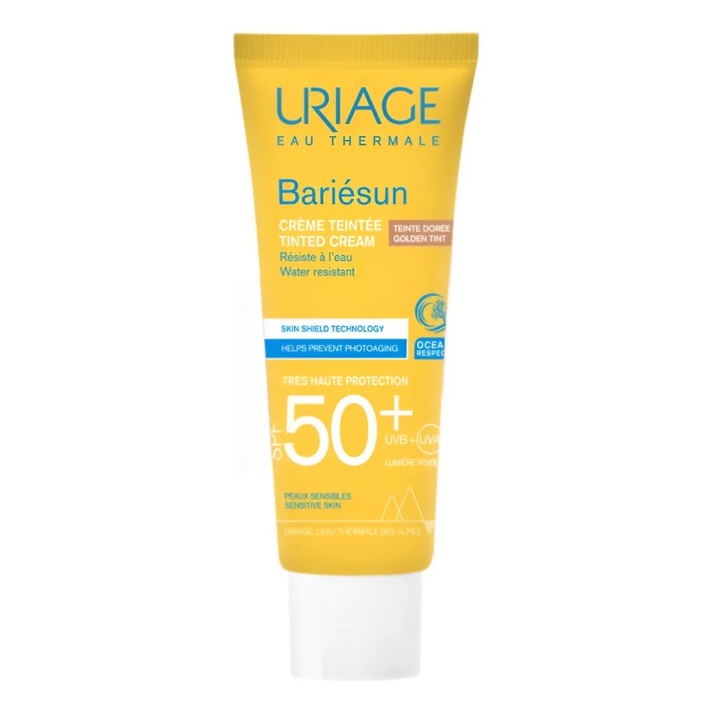 Uriage Bariesun Spf50 Crema Color Tono Dorado 50ml