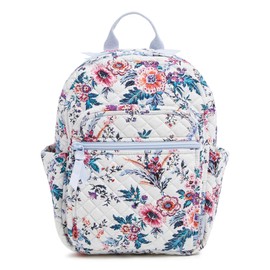 Vera Bradley Cotton Small Backpack, Magnifique Floral