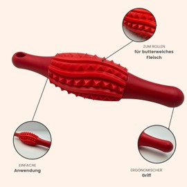 3 PAGEN® Meat tenderiser, meat tenderiser, perfect for marinating meat as well as steaks, cutlets or chops, plastic, diameter 6 cm, length 24 cm, 1 piece