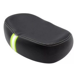 Y Sillín De Bicicleta Ancho, Pu Impermeable, Sin Nariz,