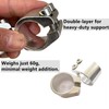 Bicycle Seatpost Clamp, Heavy Duty Double Seat Post Collar with