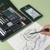 Art Set, 19 Piece Sketch Pencils, Drawing Pencil with Graphite