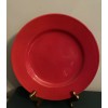 Mainstays Home Cherry Red Set of (4) 10” Luncheon Plates