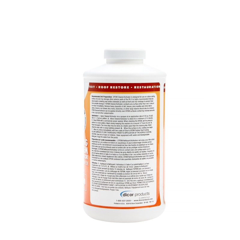 Dicor RP-CRP-Q EPDM Rubber Roof Coating System - 1 Quart
