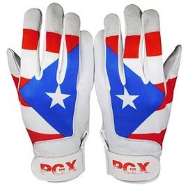 HGFLMR PGX Puerto Rico Baseball Batting Gloves Size Adult Large