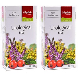Urological Tea Herbal Water Infection Treatment Aid Urologicky Caj (Pack of 2)