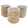 Indian Soapstone Incense Burner with Stainless Steel Strainer and Metal