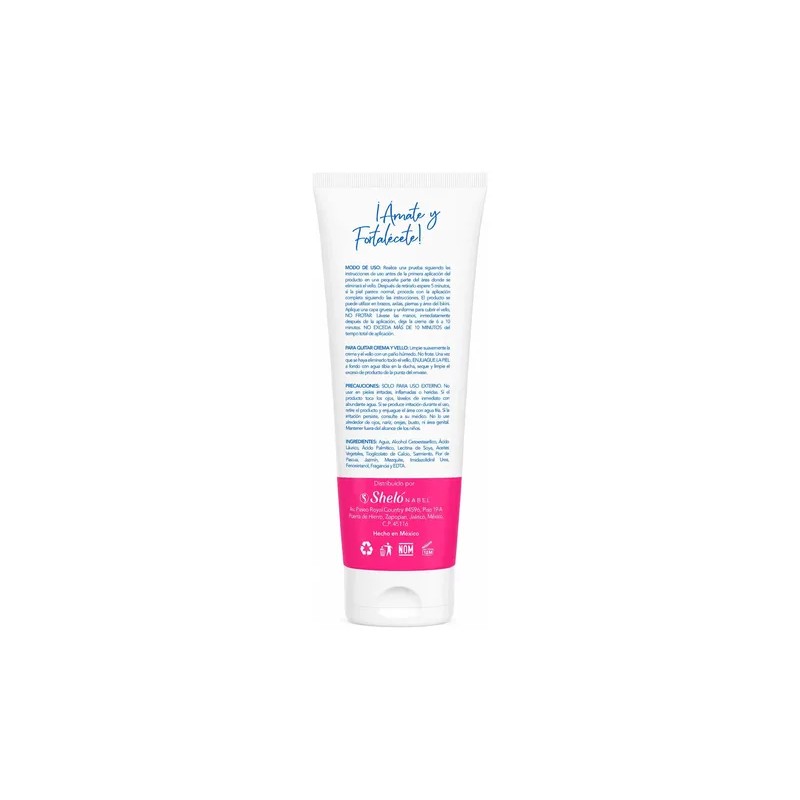 Crema Depiladora Shelo Nabel Piel Sensible 250ml Bikini