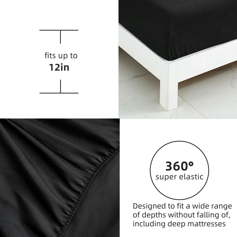 WONGS BEDDING Red Comforter Set Queen, Reversible Red Rose 7