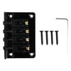 4 String Guitar Bridge Metal Enhanced Sound Stylish Electric Guitar