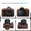 Funda protectora para cámara Canon EOS R100, de silicona suave