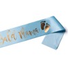 OLILLY Sash for Baby Shower in German - Bald Mama