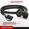 Nilight USCAR 7 Pin to 4-Pin Trailer Wiring Harness Standard