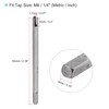uxcell Tap Extractors M6 / 1/4" (Metric/Inch), 3 Flutes Broken