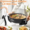 Stariver 6L Electric Hot Pot with Divider - Dual-Flavor Fondue