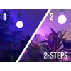 Miracle LED Plant Life Cycle 3-Socket Synchronized Grow Light Kit