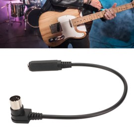 5 Pin DIN Cable MIDI Cable 6.35mm to MIDI TRS Stereo Jack Stereo Audio Cable for Speaker, Amplifier, Mixer and Recorder