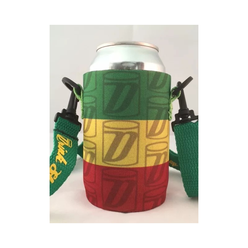 Drink Strap Koozie Holder Necklace Beer Can Bottle Cooler New
