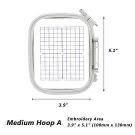 Sew Tech Medium Embroidery Hoop A for Bernina Artista 180 170 165 etc, Sewing and Embroidery Machine Hoops