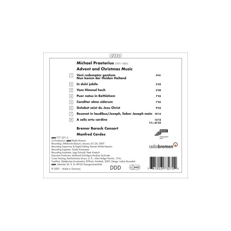 Advent And Christmas Music