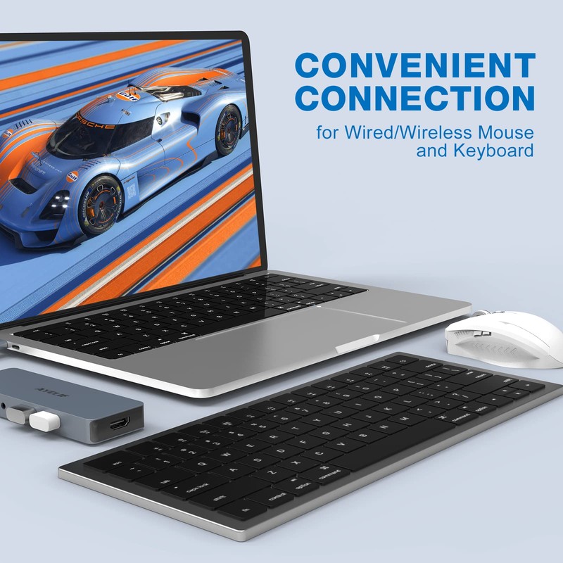 10 in 1 USB C Adapter, AYCLIF USB C Hub,