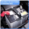 BBTO 2 Set Battery Hold Down Tray Kit Adjustable Universal