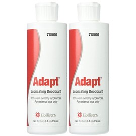 Hollister Adapt Lubricating Deodorant - 8 oz bottle - Pack of 2