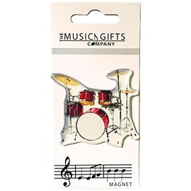 Music Gifts: Company Fridge Magnet Approx 9cm - Drum Kit