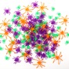 Civaner 3 Sizes 120 Pieces Plastic Spiders Small Plastic Spiders