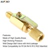 Air Conditioner Ball Valve 1/4" SAE Adapter, Straight Shut-Off Valve