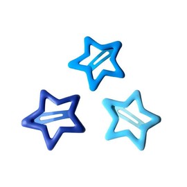 3Pcs Blue Star Hairpin, Cute Girls Women Alloy Side Hair Barrettes Cool Girls Blue Hair Boutique Headwear Accessories Hair Clips Hair Decoration Accessories