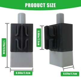 GY20094 430-550 Safety Plunger Interlock Switch for John Deere 92H 107H 107S 115 125 135 145 155C 190C D100-D170 E110-E180 G110 Lawn Tractor by YTXXDEUS