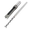 kimllier 6Pcs Square Hole Drill Bit HSS Square Hole Saw